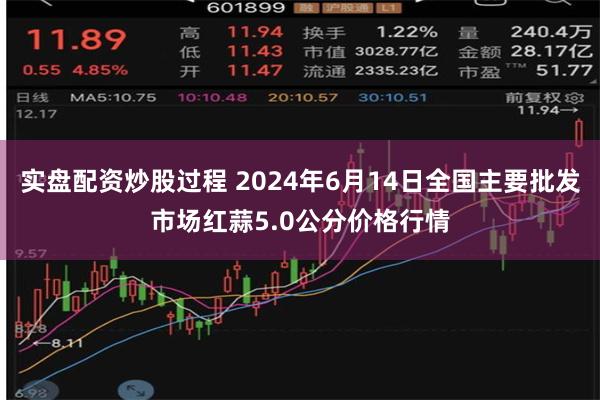 实盘配资炒股过程 2024年6月14日全国主要批发市场红蒜5.0公分价格行情