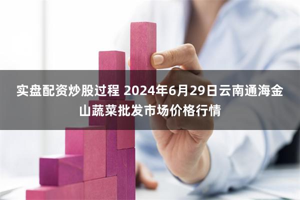 实盘配资炒股过程 2024年6月29日云南通海金山蔬菜批发市场价格行情